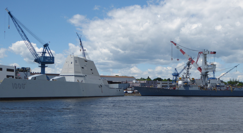 Zumwalt and Arleigh Burke Class Destroyers