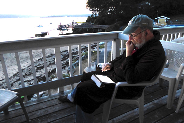 David on the Porch
